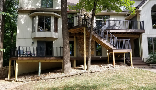 Trex composite decking gallery in Gardner, Kansas
